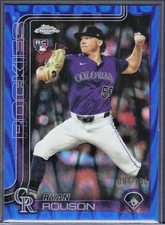 2025 Topps Chrome Update - Ryan Rolison #USC123 Blue Raywave /150 - Rockies (RC)