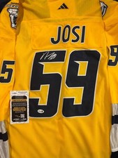 ROMAN JOSI  SIGNED Autographed NASHVILLE PREDATORS  Jersey  JSA COA