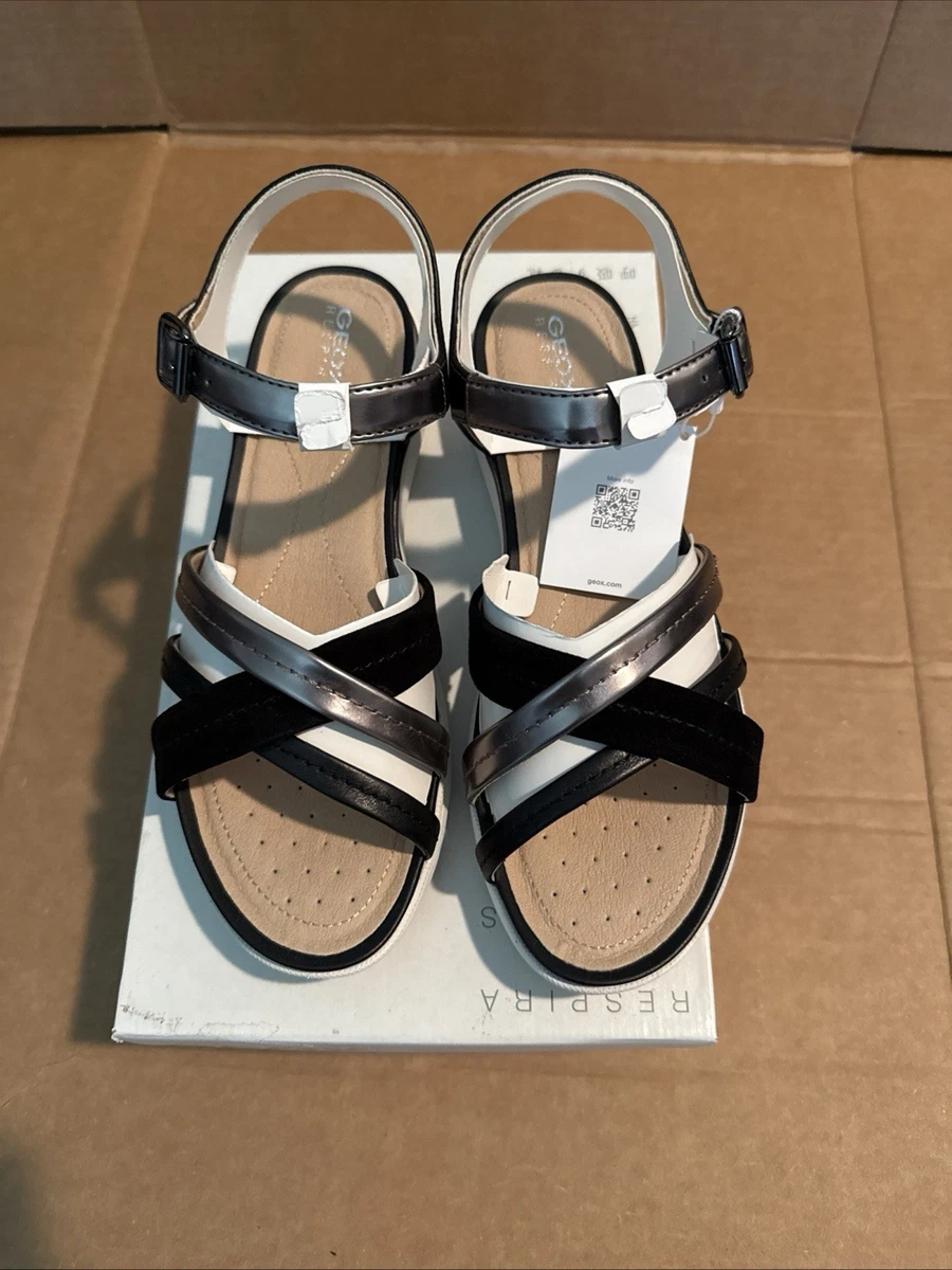 Geox Leder-Sandalen Dandra in Gold/ Creme günstig kaufen | limango