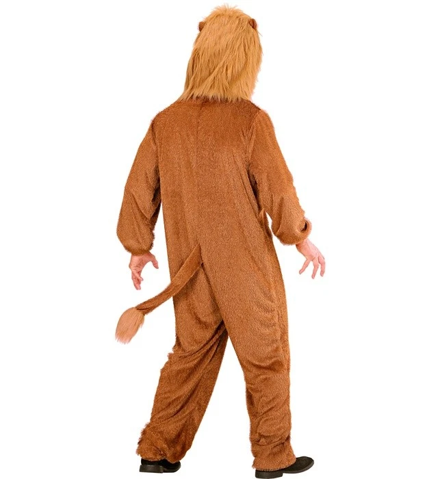Widmann Funny Lion (Hooded Jumpsuit With Mask) (M/L - h 175 cm) Brown - Imagen 4 de 4