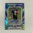 Tetairoa Mcmillan 2025 Donruss Optic Primary Colors Rookie Auto Silver /199 KG