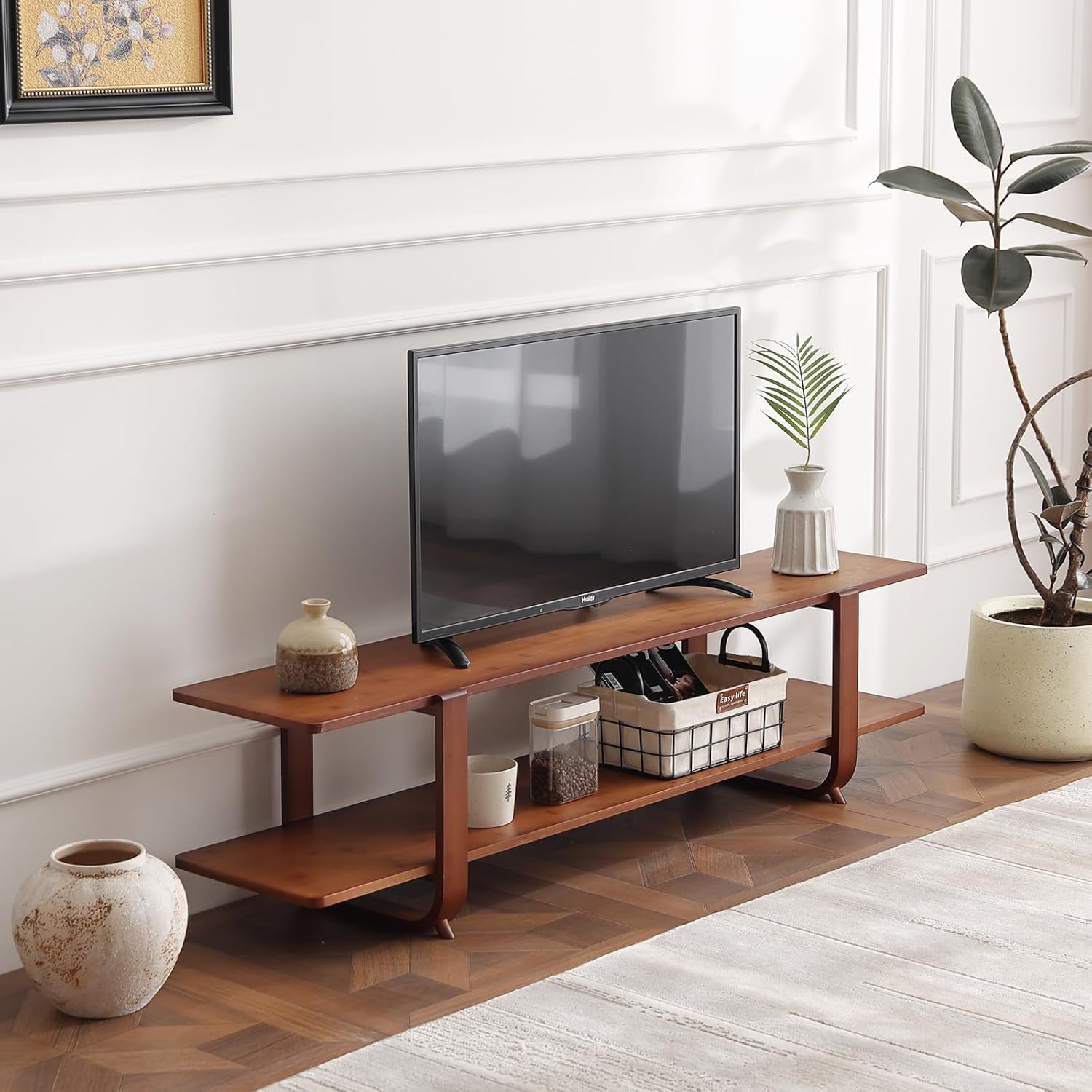 For 65" Tvs, Mid-century Modern Media Console