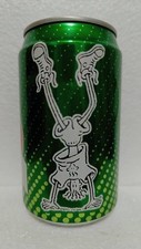 1990 Thailand 7UP  1 can 325 mL Fido Dido Handstand