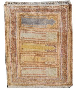 Rare Hand knotted Vintage Pakistani Bokhara Jhaldar Wool Area Rug 3.0 x 2.1 Ft