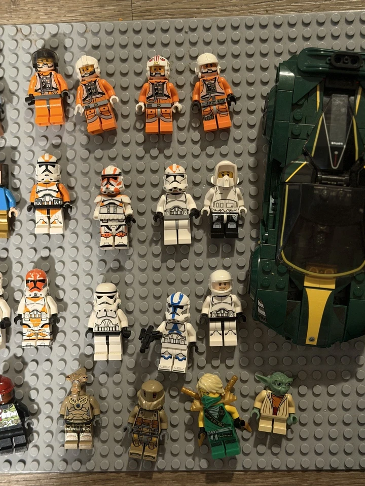 Lot Of 53 Lego MIni figures! Ninjago, Marvel, Starwars, And Minecraft! - Image 4 of 4
