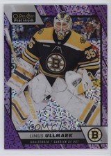 2023-24 O-Pee-Chee Platinum Violet Pixels 91/299 Linus Ullmark #47 0o45