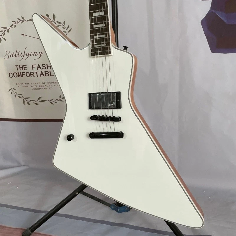 Explorer Electric Guitar H Pickup Black Hardware Rosemood Fretboard Left-handed - Image 3 of 4