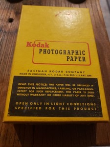 Ancien Bon De Développement Photo Kodak - Papier Velox Cartes - Publicité Vintage