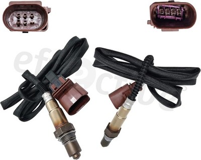 2PCS Upstream & Downstream O2 Oxygen Sensor for Audi Q7 2007 2008-2010 V8 4.2L