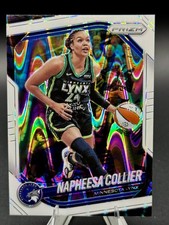 2025 Panini Prizm WNBA #8 Napheesa Collier White Seismic