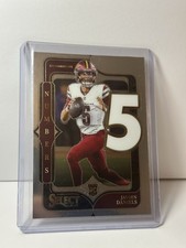 2024 Panini Select Jayden Daniels Select Numbers Rookie #23 Commanders