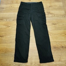 Levi's XX Cargo Trousers Mens W32 L34 Black Regular Fit Tapered Leg Combat Army