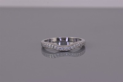 Epiphany Sterling Silver Cubic Zirconia Accented Band Ring 925 Sz: 10
