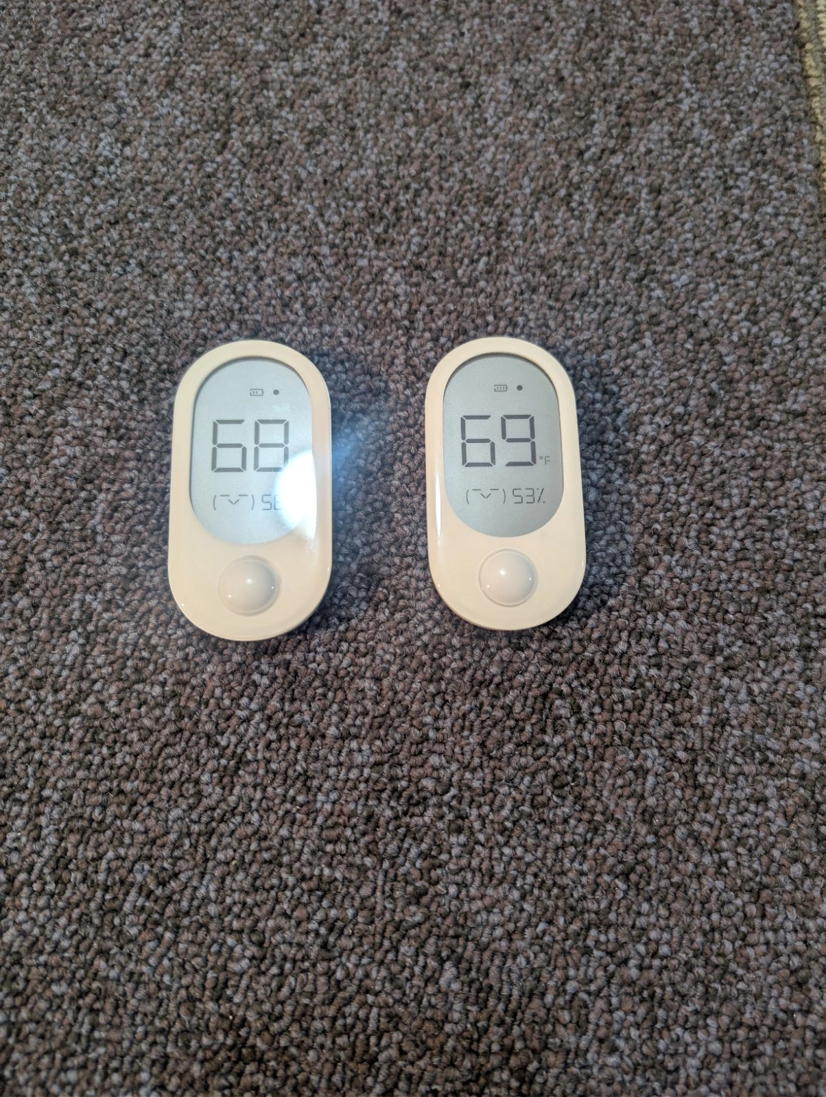 2 Wyze Smart Thermostat Room Sensors
