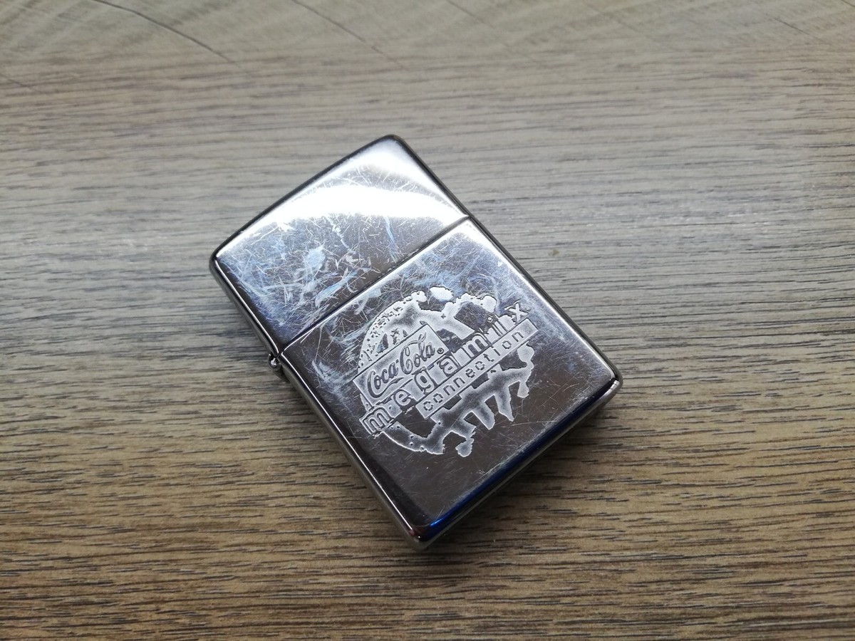 VTG RARE 1995 ZIPPO COCA COLA MEGA MIX CONNECTION LIMITED EDITION 