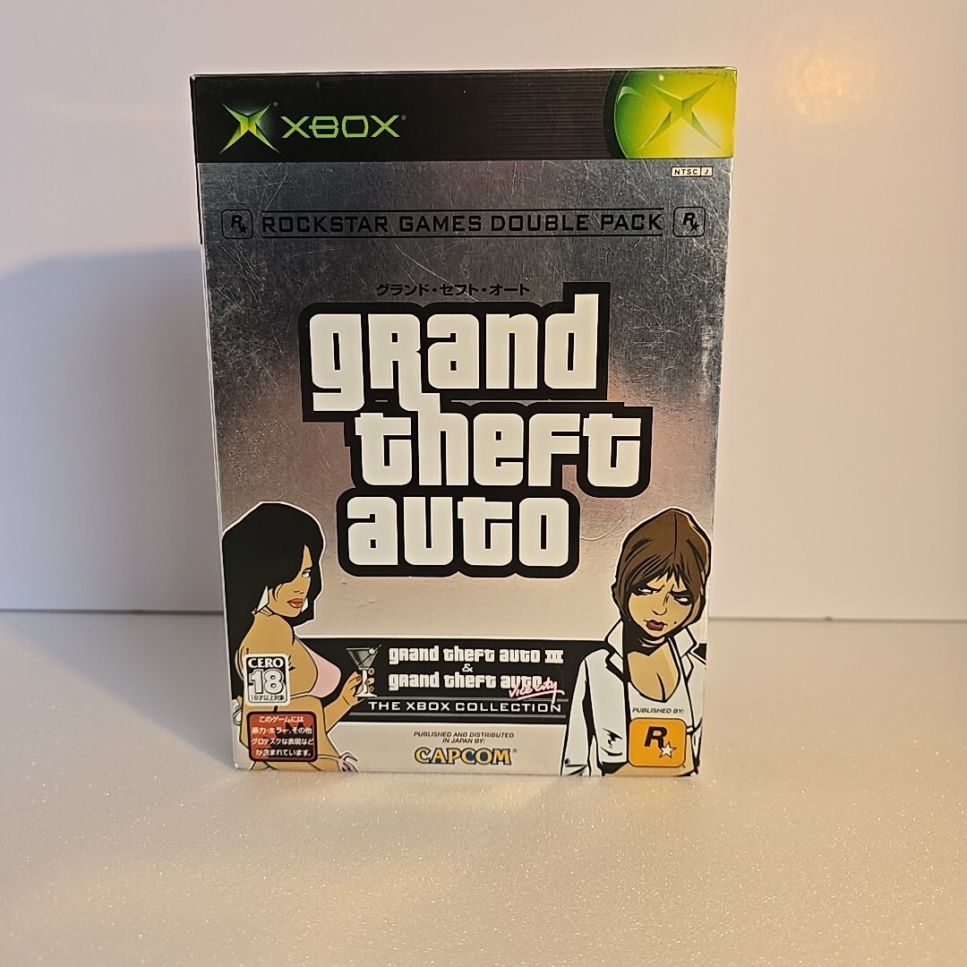 【激レア】グランドセフトオートIII バイスシティ　ダブルパック　販促ポスター Grand Theft Auto double pack Vice city, GTA III Japan