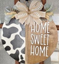 welcome sign front door