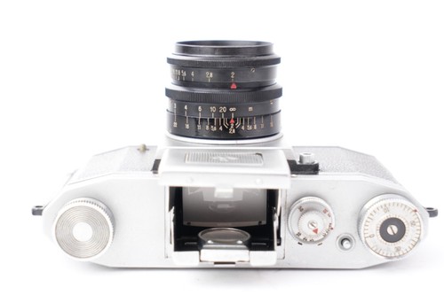 Praktica Spiegelreflexkamera #012342 Objektiv Biotar f/2 - 58mm, schwarz. M42. - Bild 5 von 8