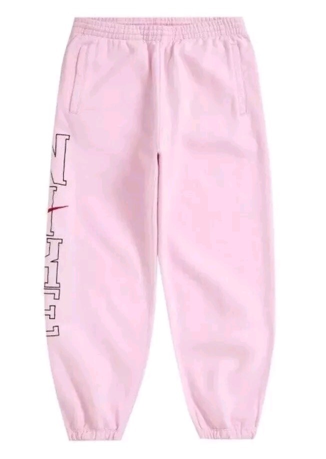 Supreme x Nike Sweatpants Light Pink | Size LARGE | NWT Sealed 