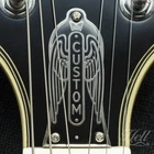 "CUSTOM FLYER" 3-Hole Truss Rod Cover. Fits most Epiphone® LP, SG style guitars.