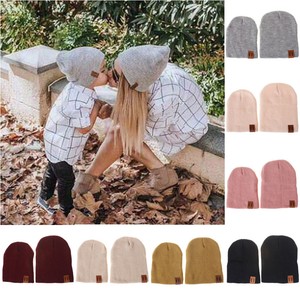 US-Unisex-Adult-Women-Kids-Knit-Beanie-Winter-Warm-Ski-Knitted-Hat-Cap-Gift