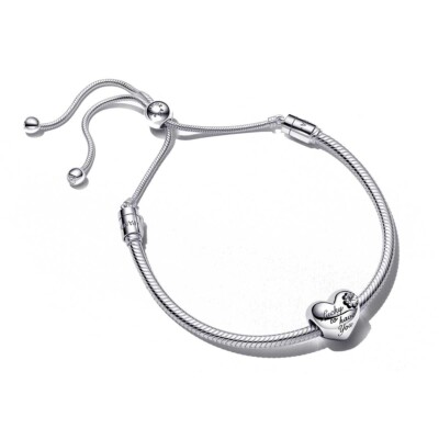 PANDORA Mom Heart & Clover Charm Bracelet Gift Set B801787-2 Brand