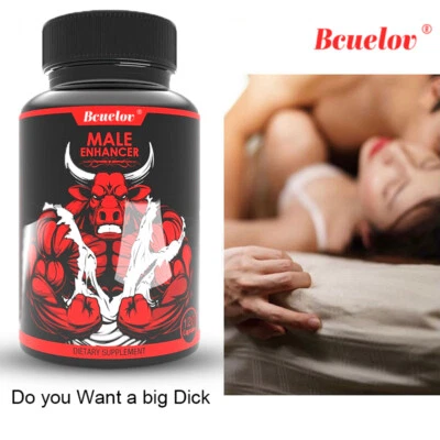 Bcuelov Best Penis Enlarger Harder Dick Enhancer Stamina Male Performance
