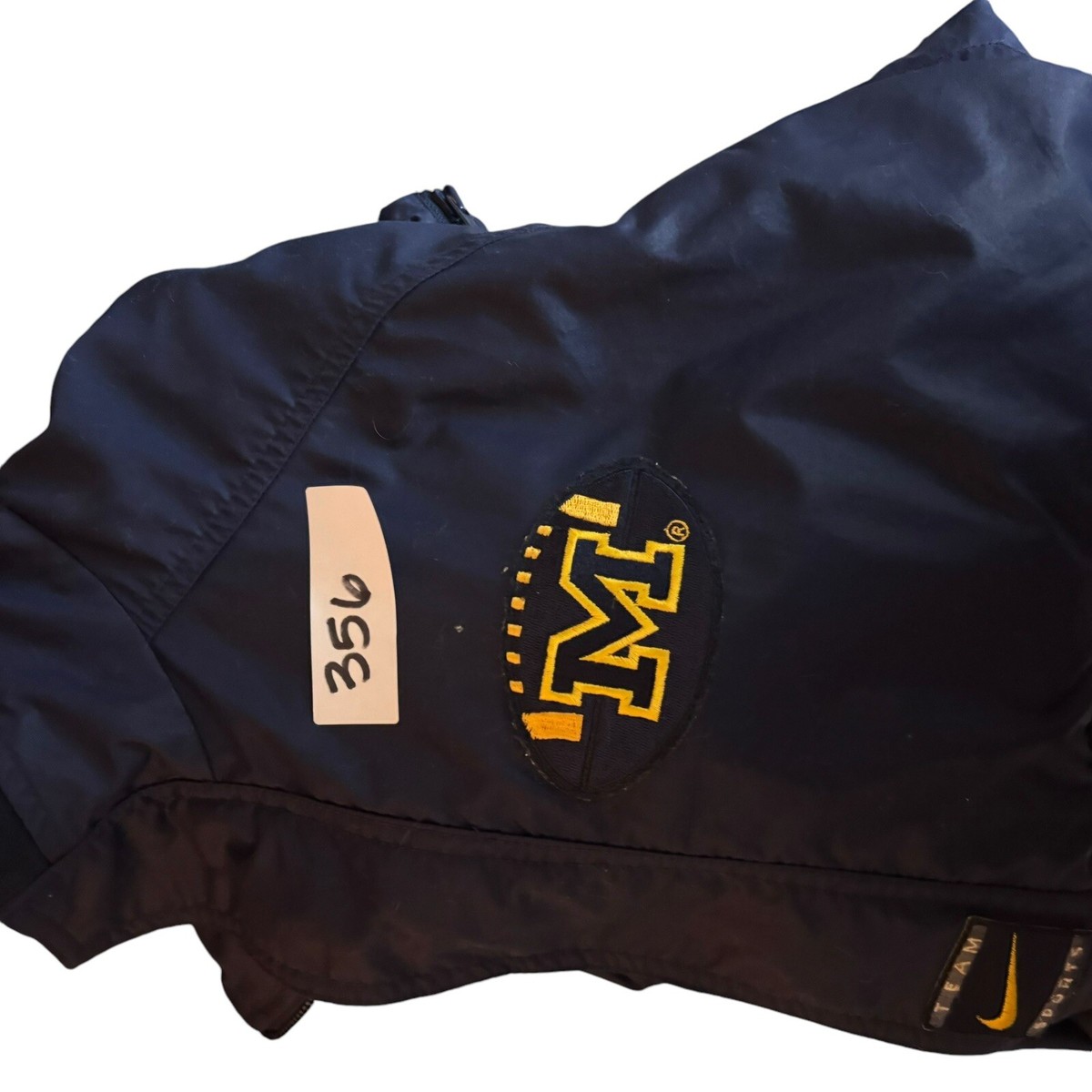 Vintage 1995 NIKE Michigan Wolverines Team Football Jacket 3 Vintage 1995 NIKE Michigan Wolverines Team Football Jacket 3
