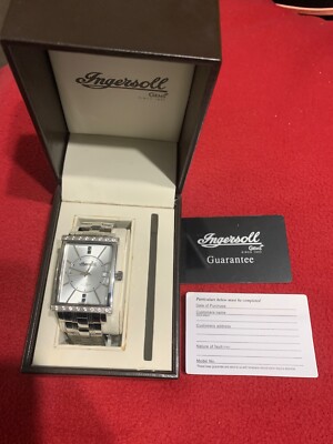 INGERSOLL MENS JEMS WATCH IGO573 STAINLESS STEEL EX-DISPLAY