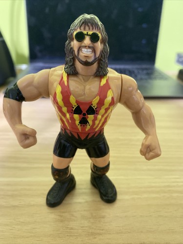 Rare WWF Hasbro Green Card Adam Bomb Loose Action ...