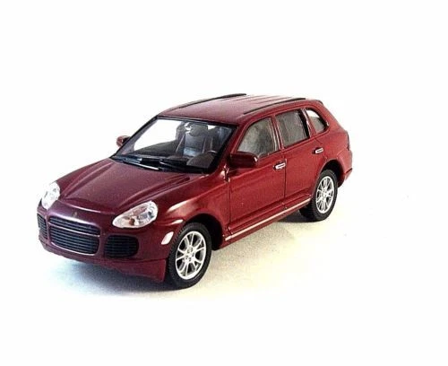 PORSCHE CAYENNE TURBO BORDEAUX WELLY 1/32 DIECAST CAR COLLECTOR'S MODEL ,  NEW - Image 3 of 4