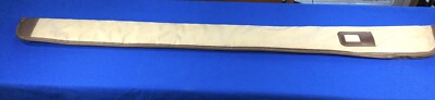 Fishing Rod Case Storage Bag Vinyl Steel Reinforced Vintage Rare