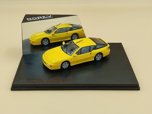 Miniature Alpine A610 1/43 Norev A 610 Jaune