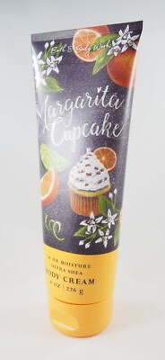 1) Bath & Body Works Margarita Cupcake Citrus Ultra Shea 24hr Body