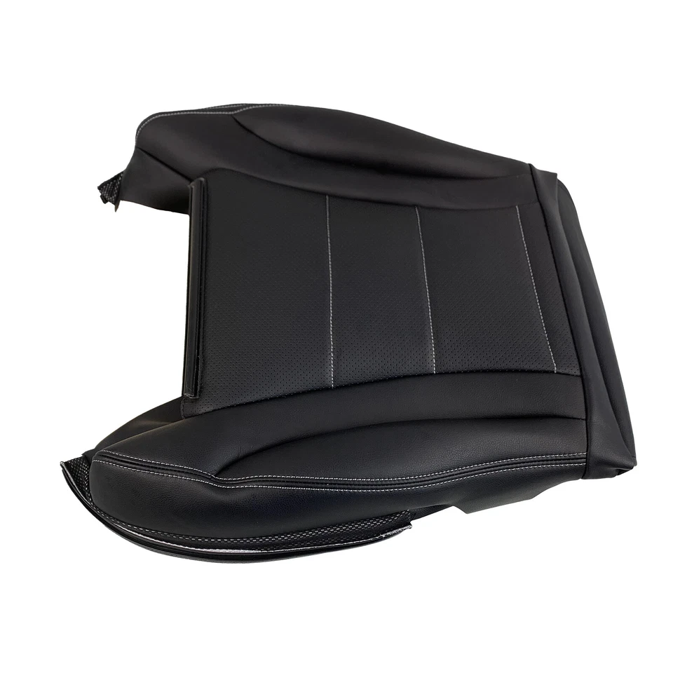 Кожаный чехол на сиденье водителя для седана Mercedes Benz C300 2015–2021 годов выпуска черный - Изображение 2 из 4
