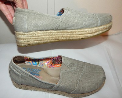 BOBS from SKECHERS Wedge Espadrille Memory Foam Navy - Zappos.com Free Shipping BOTH Ways