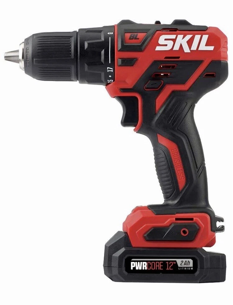 SKIL Power Tool Set Drill Impact MultiTool Area Light