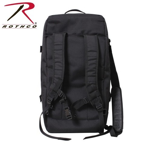 Rothco 3 In 1 Convertible Mission Bag - Black - Picture 4 of 8