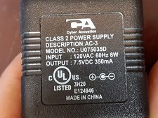 AC/DC Power Supplies / Adapters Various - see model numbers