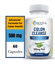Organic Colon Cleanse 500MG+ | Help Naturally Lose Weight, Detox & Boost Energy!