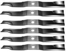 6 USA made blades Kubota K5677-34340 K567734340 ZD331 ZD326 ZD28 with 72" deck