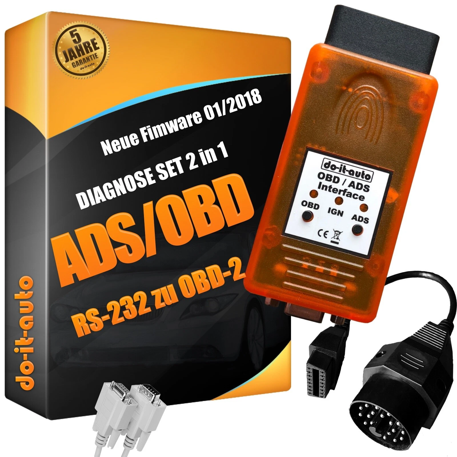 ADS/OBD Diagnosegerät Ansicht 1