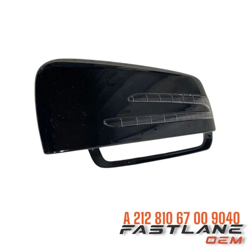 2017-2019 MERCEDES-BENZ E200 LEFT MIRROR COVER NEW OEM A 212 810 67 00 9040