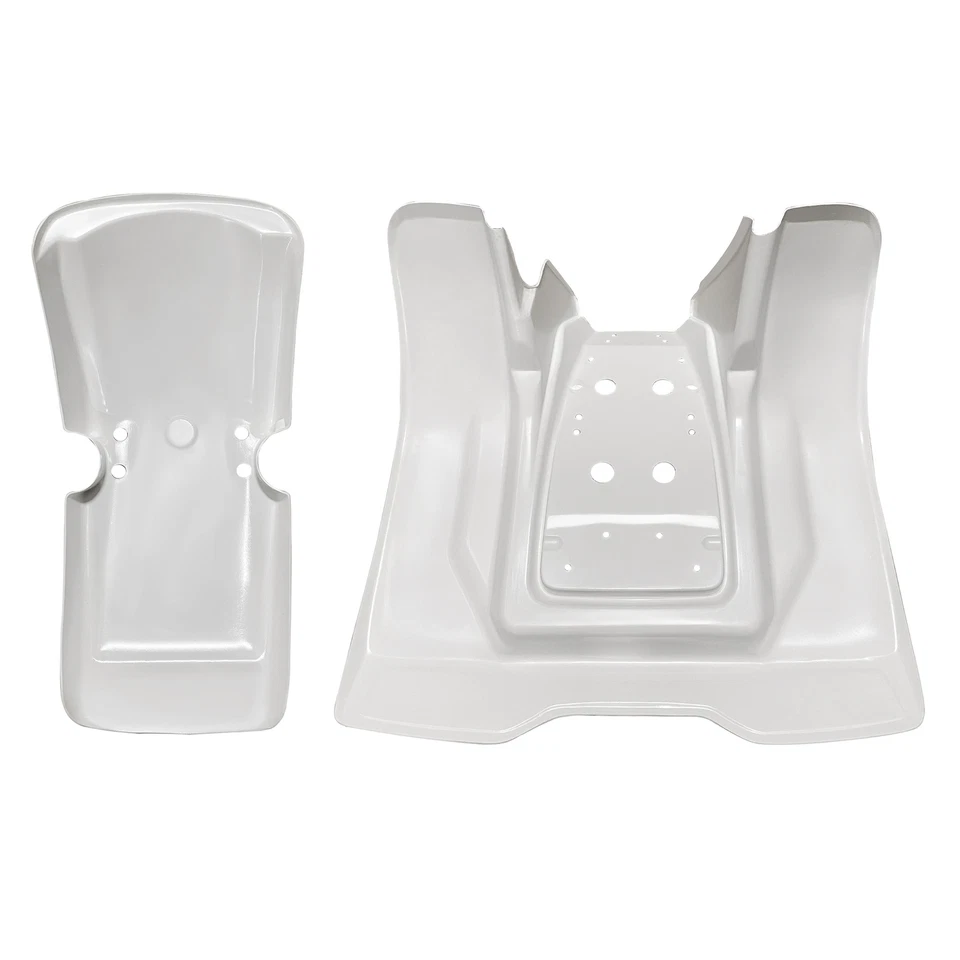 ABS Plastic White Front + Rear Fender For 1983 1984 1985 Honda ATC200X 3-Wheeler Foto 4 de 4