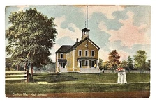 Canton Maine High School • Women Victorian Dresses Parasol • Printed in Germany