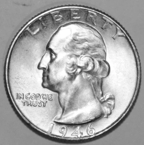 1946-P Washington Quarter - Gem BU - #7803D - FREE SHIPPING