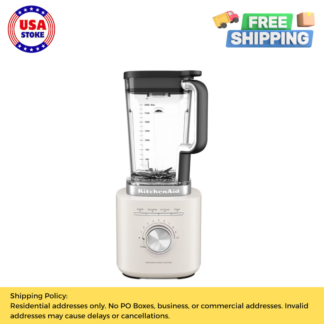 KitchenAid 68 oz Pure Power Blender, 1700 Watt Peak Power*, 