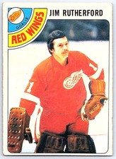 1978-79 O-Pee-Chee *C* Jim Rutherford Detroit Red Wings #74