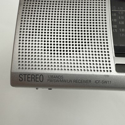 Vintage Sony ICF-SW11 12 Band FM/SW/MW/LW Receiver RADIO Serial