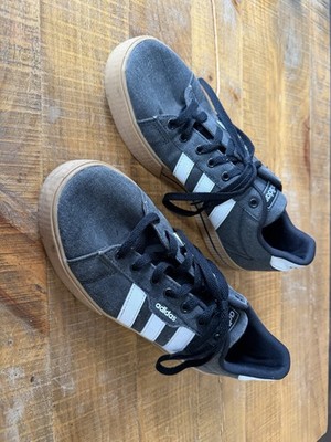 Adidas Daily 4.0 Men's Size 8 Black Shoes Canvas Distressed Flat Skater  Sneakers | eBay